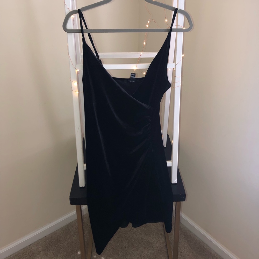 Black Velvet Forever 21 Dress